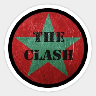 The Clash Vintage Sticker